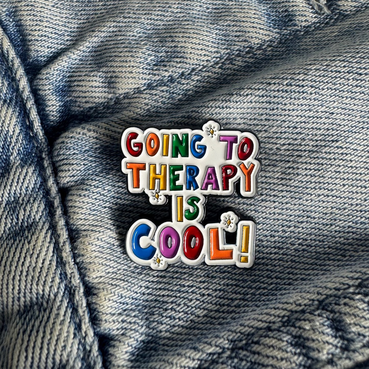 Going to therapy is cool