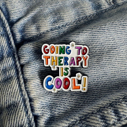 Going to therapy is cool